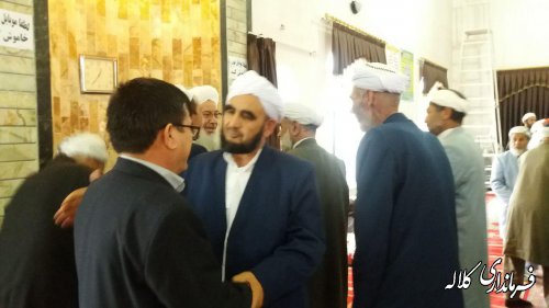حضور بخشدار پیشکمر در مراسم مولودی خوانی روستاهای یل چشمه سفلی و جدید