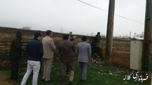 بازدید بخشدار پیشکمر از روستاهای بخش پیشکمر