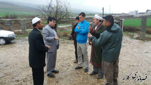 بازدید بخشدار پیشکمر از روستاهای بخش پیشکمر