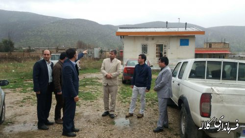 بازدید بخشدار پیشکمر از روستاهای بخش پیشکمر