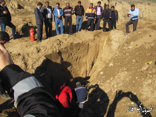 مانور امدادی شرکت گاز شهرستان کلاله اجرا شد