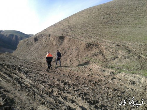 بازدید فرماندار کلاله از جاده روستاهای چالجه و قویجق شهرستان