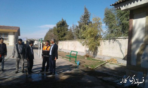 فرماندار کلاله از فروچاله ها در روستای یلی بدرق بازدید کرد