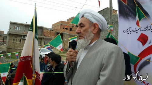 گزارش تصویری/ راهپیمایی 22 بهمن در بخش پیشکمر