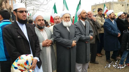 گزارش تصویری/ راهپیمایی 22 بهمن در بخش پیشکمر