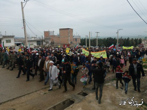 گزارش تصویری/ راهپیمایی 22 بهمن در بخش پیشکمر