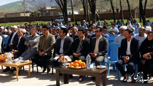 مردم دهستان آقسو در روستای صالح آباد  شادمانه جشن آب برگزار کردند