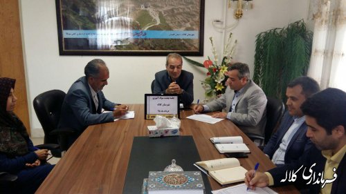 ستاد پشتیبانی نهضت سواد آموزی شهرستان کلاله تشکیل شد