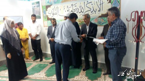 کارمندان نمونه اداره راهداری و حمل و نقل جاده‌ای کلاله تکریم شدند
