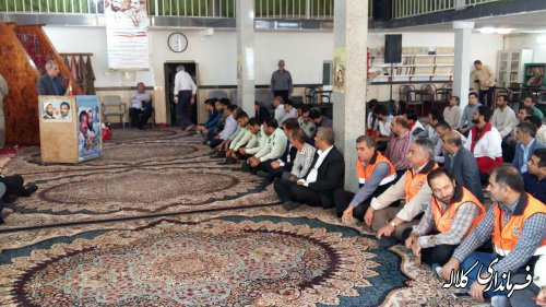 مراسم یادواره شهیدان رجایی و باهنر در کلاله برگزار شد