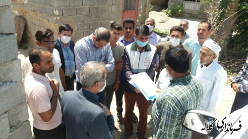 با اعتباری بالغ بر 2 میلیارد ریال دیوار حائل روستای قره یسر اجرایی شد