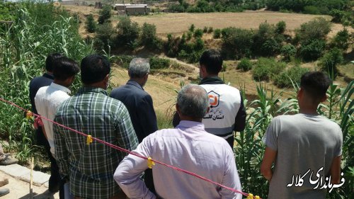 با اعتباری بالغ بر 2 میلیارد ریال دیوار حائل روستای قره یسر اجرایی شد