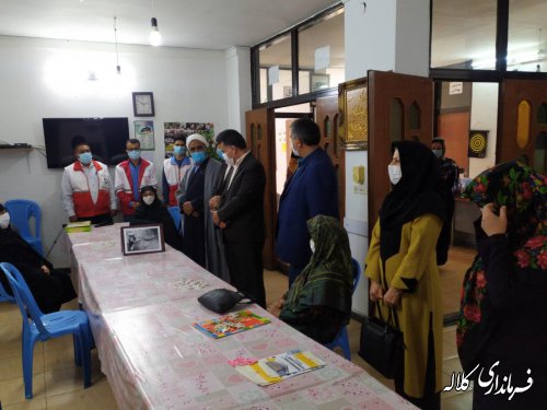 دیدار سرپرست فرمانداری کلاله با جمعی از سالمندان 