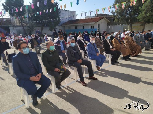 زنگ انقلاب در مدارس شهرستان کلاله نواخته شد