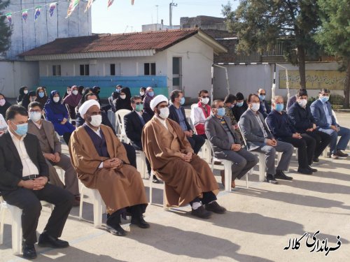 زنگ انقلاب در مدارس شهرستان کلاله نواخته شد