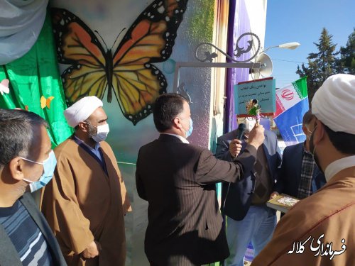 زنگ انقلاب در مدارس شهرستان کلاله نواخته شد