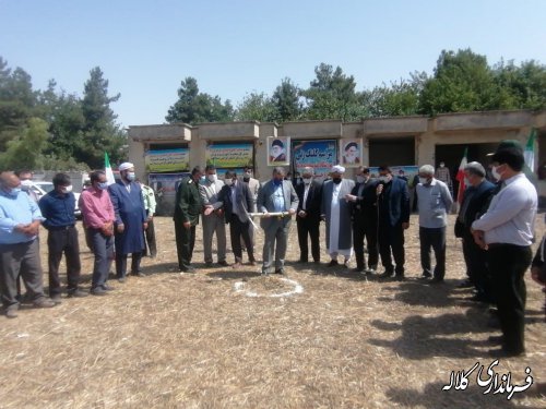 کلنگ احداث یک مدرسه دخترانه در روستای کنگور به زمین زده شد