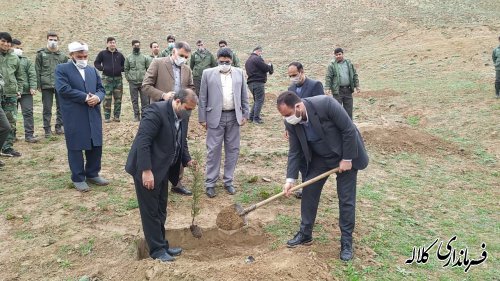 عملیات اجرایی پروژه پارک آبخیز در روستای محروم قره آغاچ آغاز شد