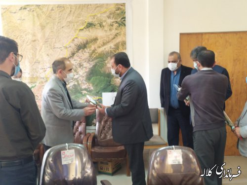 برگزاری دومین جلسه بررسی افزایش شاخص واکسیناسیون کرونا در ادارات کلاله