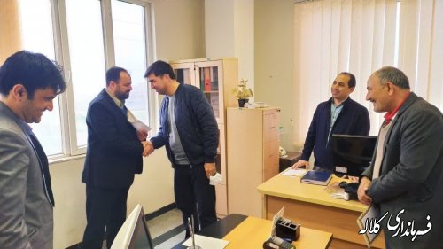 تجلیل فرماندار کلاله از کارکنان ثبت احوال شهرستان