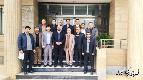 تجلیل فرماندار کلاله از کارکنان ثبت احوال شهرستان