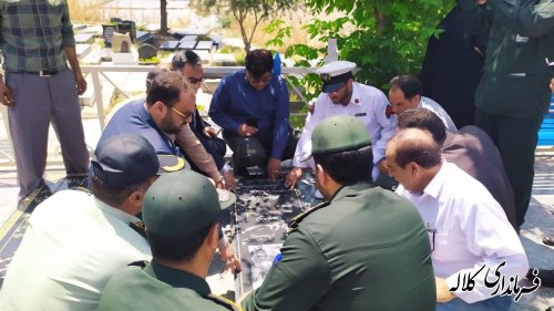 استقبال فرماندارکلاله از یک عضو ناوگروه ۸۶ نیروی دریایی ارتش جمهوری اسلامی ایران