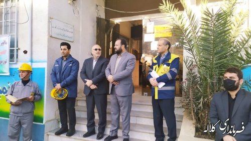  مانور تعمیرات پیشگیرانه خطوط برق در شهر کلاله اجرا شد