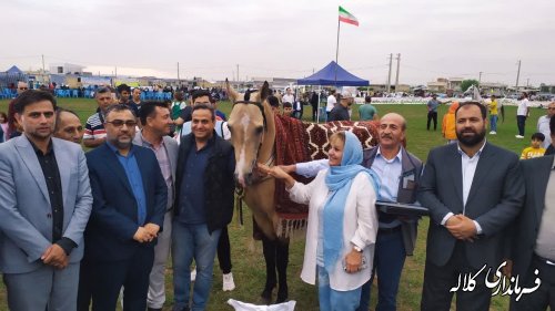 برگزاری جشنواره ملی فرهنگی، ورزشی، زیبایی اسب اصیل ترکمن در روستای صوفیان