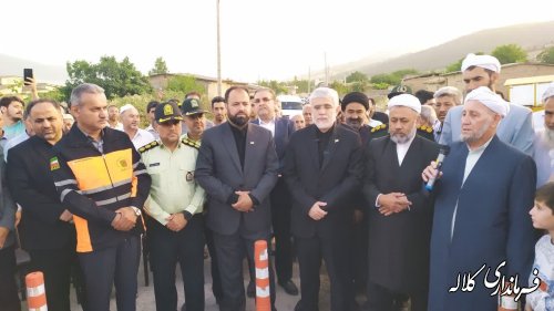 آغاز عملیات ساخت جاده روستایی یکه قوز-اورجنلی بخش پیشکمر کلاله