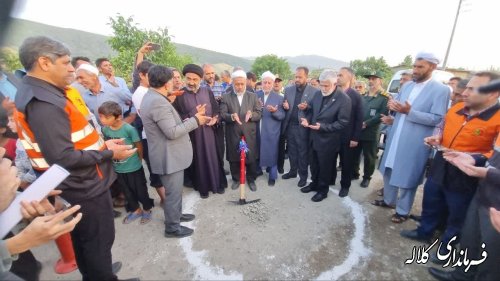 آغاز عملیات ساخت جاده روستایی یکه قوز-اورجنلی بخش پیشکمر کلاله