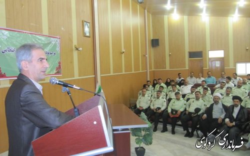 فرمانده نیروی انتظامی شهرستان کردکوی معرفی شد