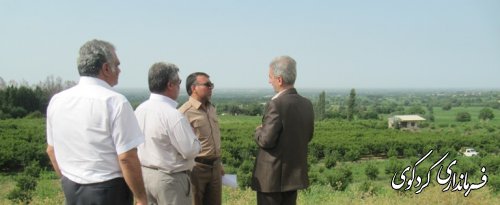 حضور گروه سرمایه گذاری گردشگری در شهرستان