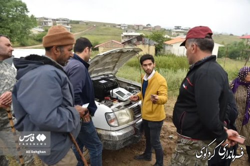 گزارش تصاویری // اخذ رای از مردم روستای جهان نمای کردکوی