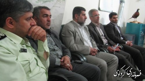 تبریک فرماندارکردکوی به کارکنان محیط زیست