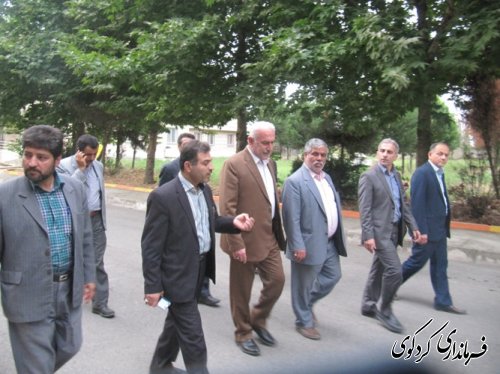 بازدید معاون  استاندار از بیمارستان تخصصصی قلب کردکوی/تصویری