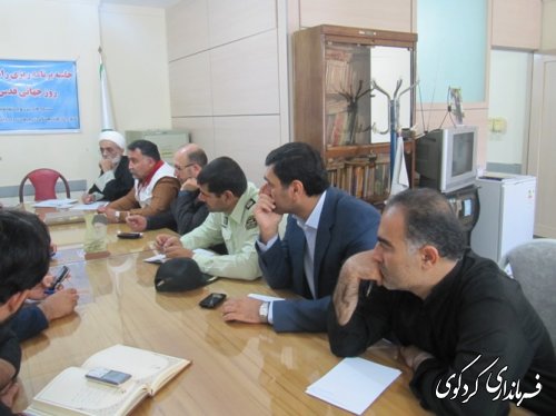 جلسه هماهنگی راهپیمایی روز قدس در کردکوی برگزار شد
