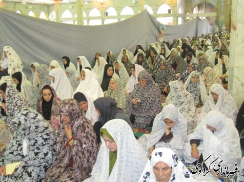برپایی نماز عید فطر در مصلی کردکوی /تصویری