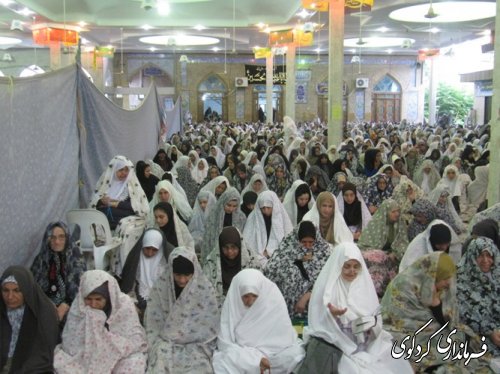 برپایی نماز عید فطر در مصلی کردکوی /تصویری