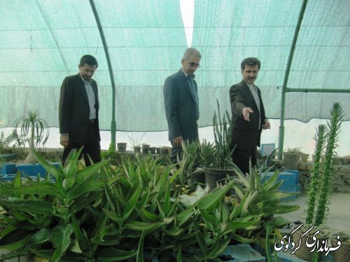 باز دید مشتر ک نماینده دولت  و نماینده  مجلس از مرکزفنی وحرفه ای  کردکوی/تصویری