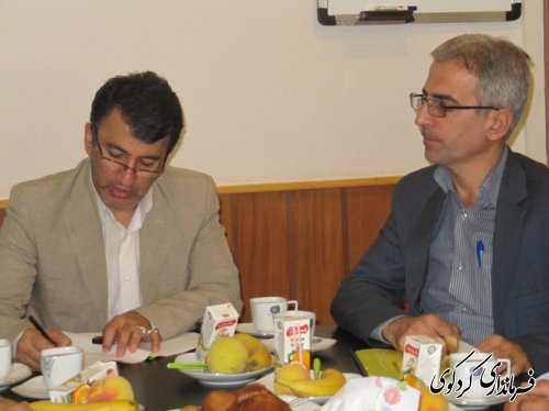 باز دید مشتر ک نماینده دولت  و نماینده  مجلس از مرکزفنی وحرفه ای  کردکوی/تصویری