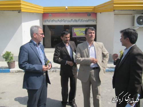 باز دید مشتر ک نماینده دولت  و نماینده  مجلس از مرکزفنی وحرفه ای  کردکوی/تصویری