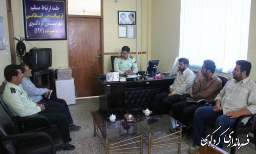 تجلیل از خبرنگاران کردکوی توسط نیروی انتظامی+تصاویر