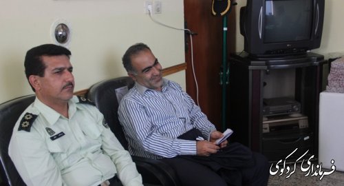 تجلیل از خبرنگاران کردکوی توسط نیروی انتظامی+تصاویر
