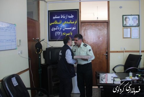 تجلیل از خبرنگاران کردکوی توسط نیروی انتظامی+تصاویر