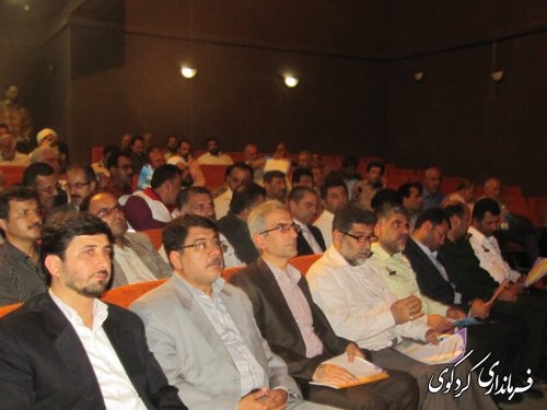 مراسم افتتاح متمرکز پروژه  های عمرانی، اقتصادی، کلنگ زنی و اشتغالزا یی  شهرستان کردکوی/تصویری