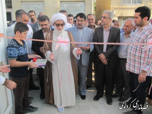 مراسم افتتاح متمرکز پروژه  های عمرانی، اقتصادی، کلنگ زنی و اشتغالزا یی  شهرستان کردکوی/تصویری