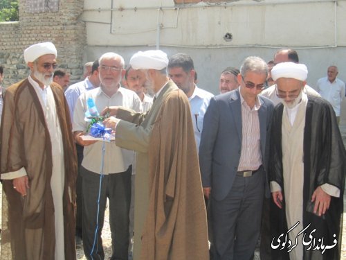 افتتاح خانه عالم روستای میاندره