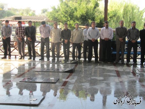 جمالی : غبار روبی مزار شهدا ،غبارروبی ذهن و یادآور ارزشهای اصیل شهادت است