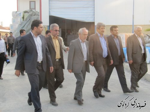 افتتاح بزرگترین شرکت پلیمر استان در کردکوی