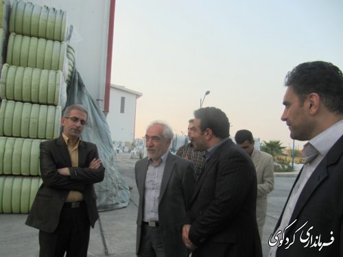 افتتاح بزرگترین شرکت پلیمر استان در کردکوی